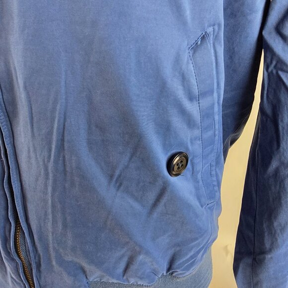 UNTUCKit Jacket Mens Large Blue Bomber Harrington Golf Plaid Lined Casual Preppy - Picture 4 of 12